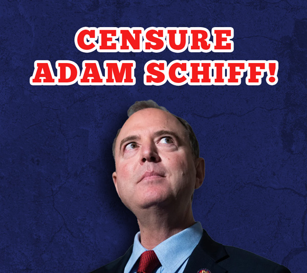 [URGENT] 2nd Schiff Censure Vote