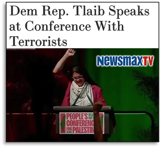 [ALERT] Rashida Tlaib caught with Terrorists